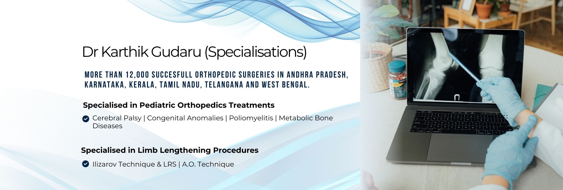 Dr Karthik Gudaru Specialisations